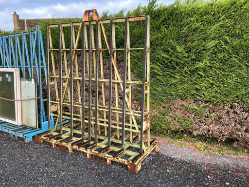 Glass conveyor double-sided