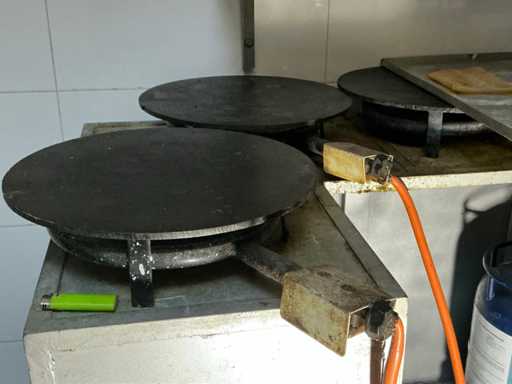 Gas Pannekoekenbakplaat (8x)