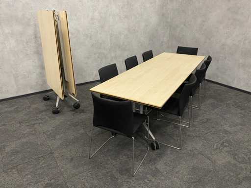 Wilkahn/ Connessione - mobile nestable 8p Set di conferenze