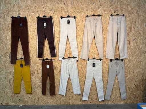 Goosecraft Leer/suede Broeken (10x)