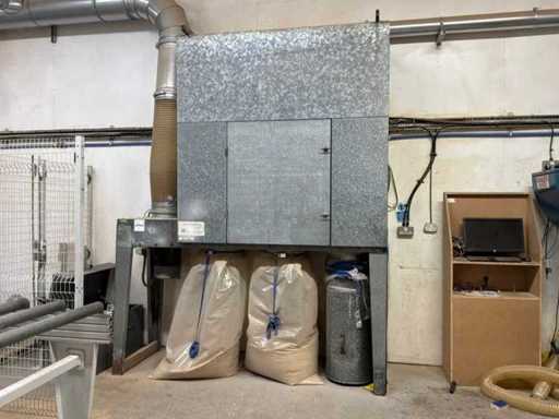 Centrales à air - Système d’extraction de filtration