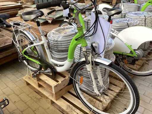 Bici elettrica e canaline