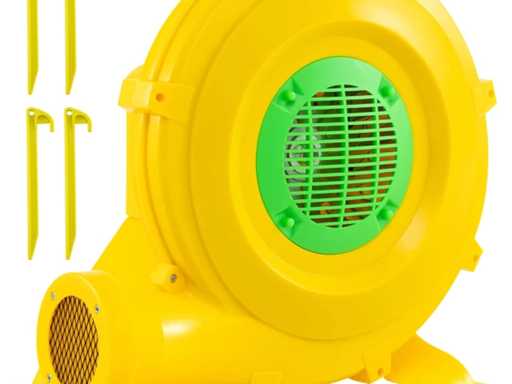 850W lichtgewicht professionele luchtblower met ergonomisch handvat en vaste pinnen – Geel