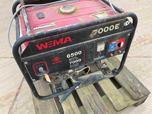 Weima 7000E Stroomgenerator 6500W / 7000W benzine