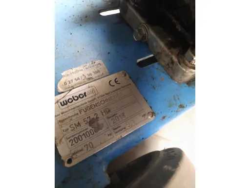 WEBER SM57 Motor Floor Cutter 