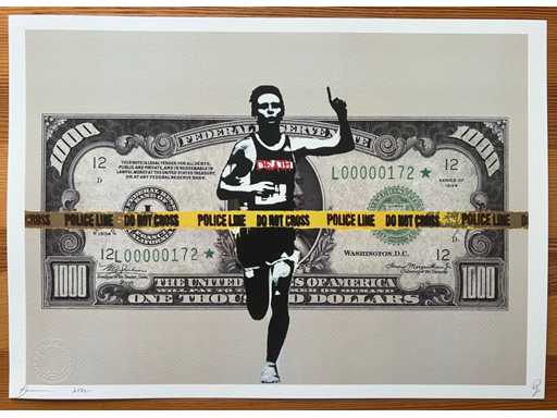 DEATH NYC : Banksy Police Line