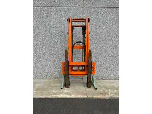 2026 hefmast met inklapbare vorken voor front hef of achter de tractor , 2500 kg heffen
