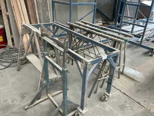 Verschiedene Metallbrücken (6x)