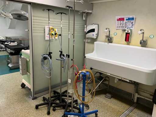 Set van infuushouder