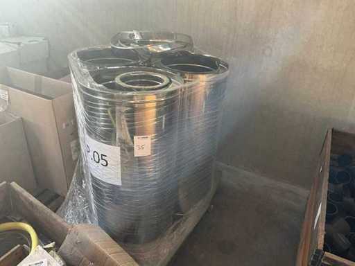 Rookgasafvoerbuis Ø 450mm (4x)