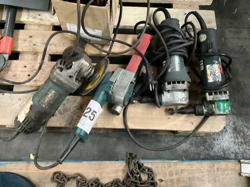 Makita elektrisch gereedschap (4x)
