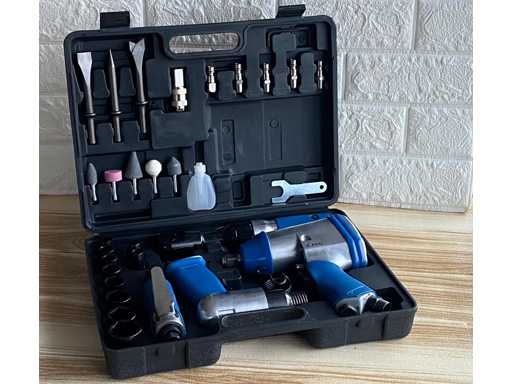 Set of 33 air tools