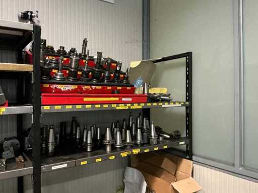 Zestaw uchwytów ISO – z wiertarkami i obcinakami 