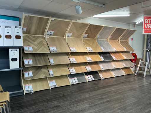 Wall shelving