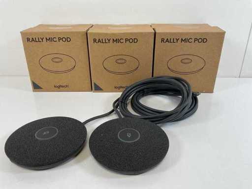 Logitech (989-000430), Rally MicPod Conference Speakers (New)