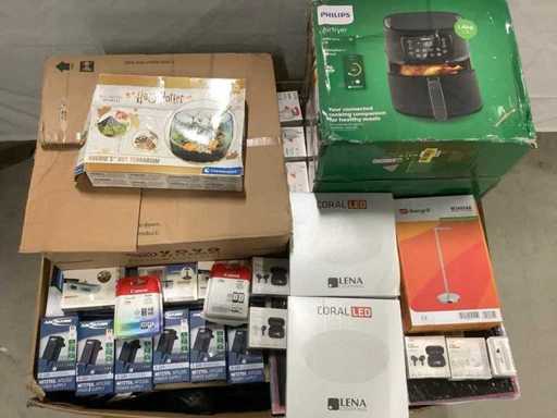 Marchandises de retour de palettes