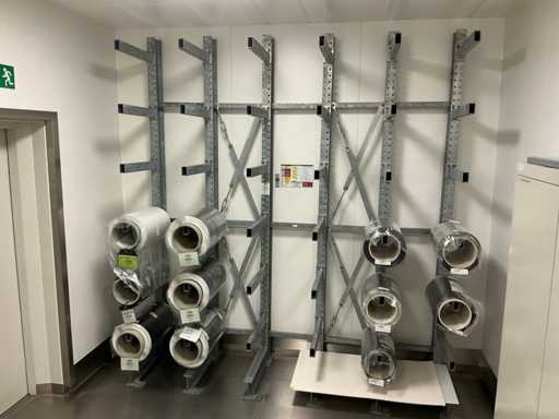 2000 Fischer Cantilever Rack