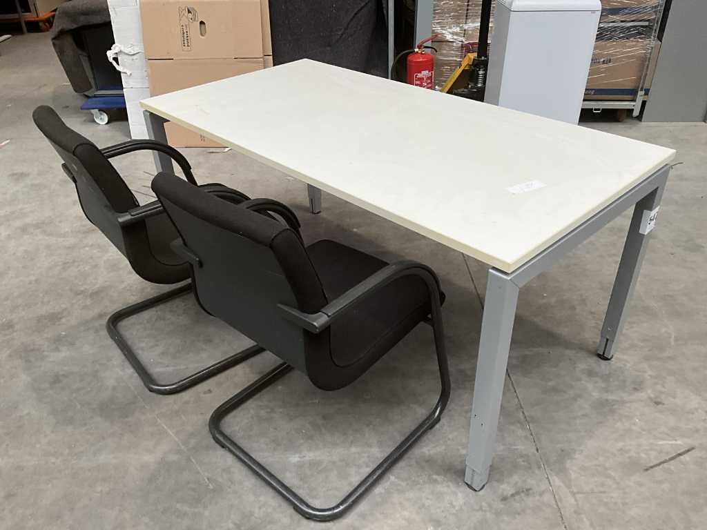 Desk + 2x conference chair AHREND