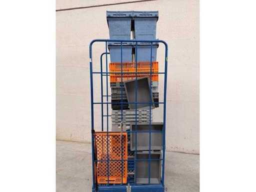 Lege bakken + verlengpoten tafels