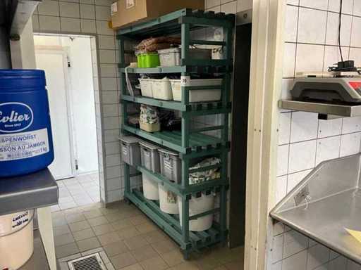 Porte-bagages en plastique Rea (2x)