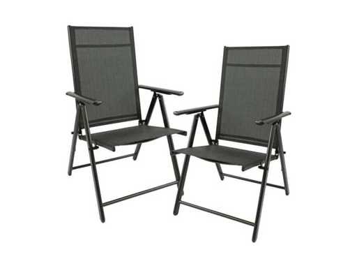 Chaise de jardin MaxxGarden Ultra légère - 5 pièces