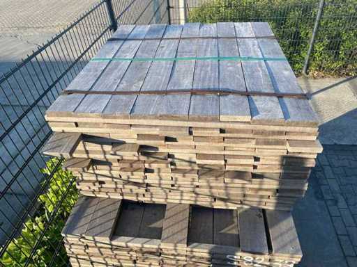 Deski Guyana Ipé cienko cięte, 1050-1250x105x21mm (190x)