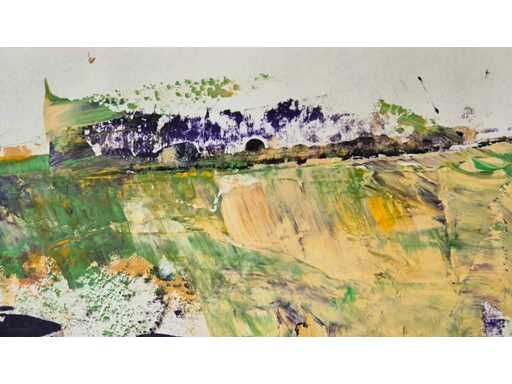 Acrilico su carta Hans van Horck