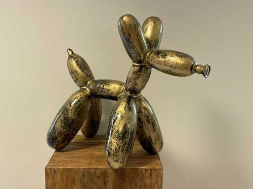 Ballonhond / Balloondog Old Gold H50cm