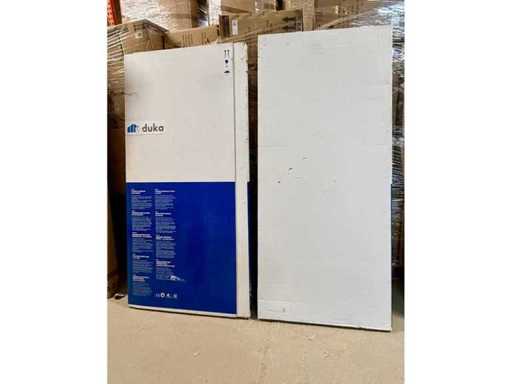 *NUOVO* Duka prima 2000 porta battente a 2 parti / 2 porte per la doccia, porta doccia (1 pezzo)