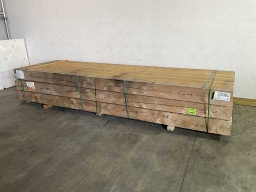 Douglas-Balken 400x20x20 cm (4x)