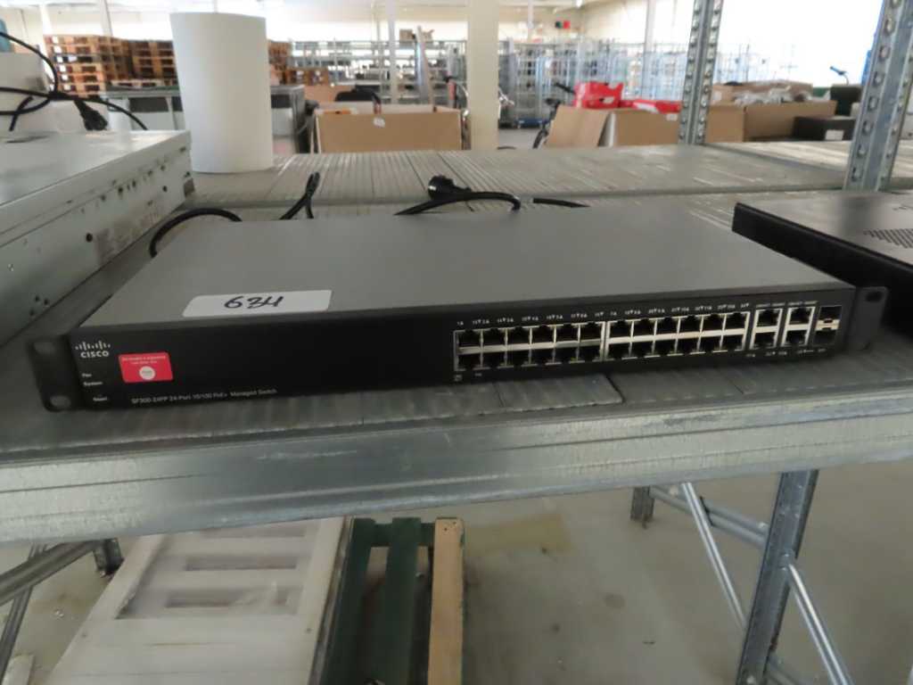 Cisco - SF300-24PP PoE+ - 19"