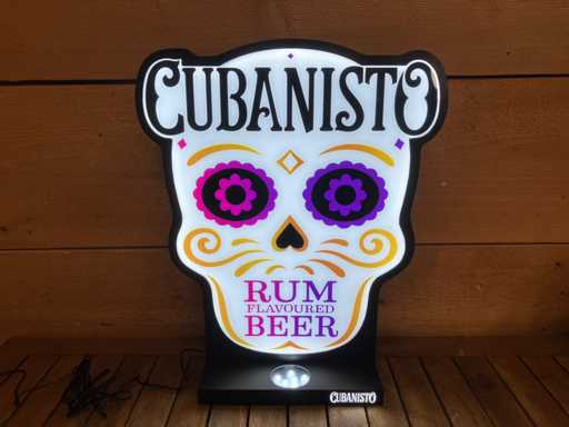 Cubanisto LED-beleuchtete Werbung