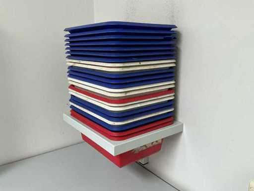 Porte-caisses avec bacs Autre inventaire du garage