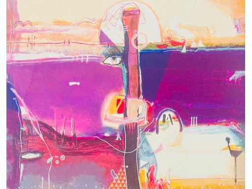 Kantcho Kanev - kleurenzeefdruk