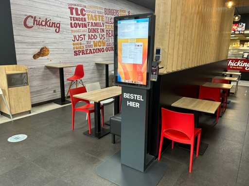 Onesix - Kiosk premium Bestelzuil met kassasysteem