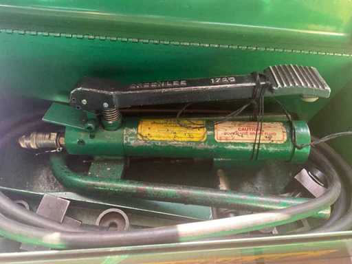 Greenlee 1725 Hydraulische voetpomp