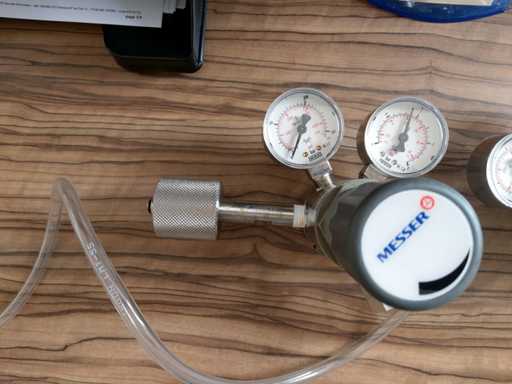 Messer - Set mit 3 Atemreglern