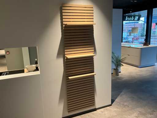 Kvik – Drewniana półka ścienna 60x205 cm