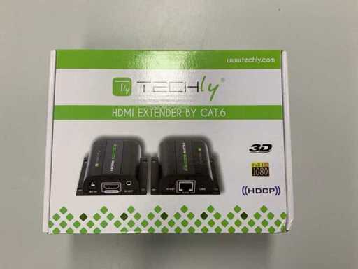 Techly HDMI extender de la Cat.6