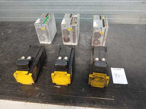 Baldor - BSM80B - Servomotor (3x)