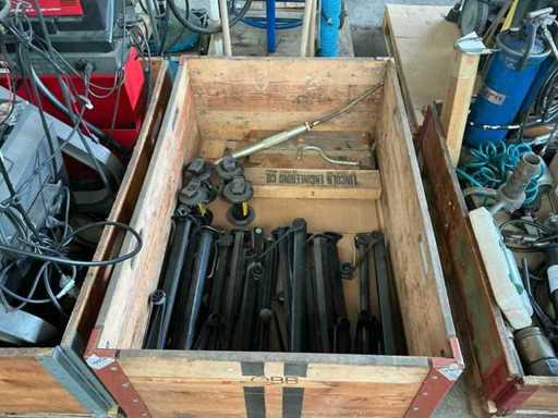 Gemengde groep boeren