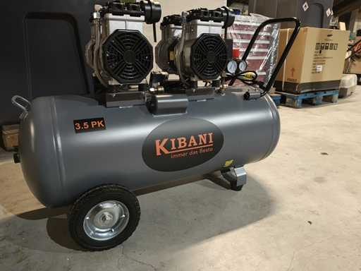 Kibani stille compressor 100 liter