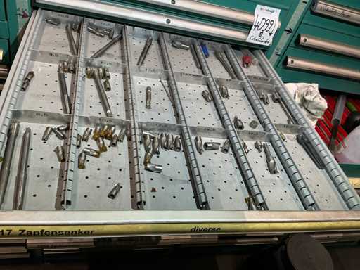 Lot of tenon countersinks and accessories