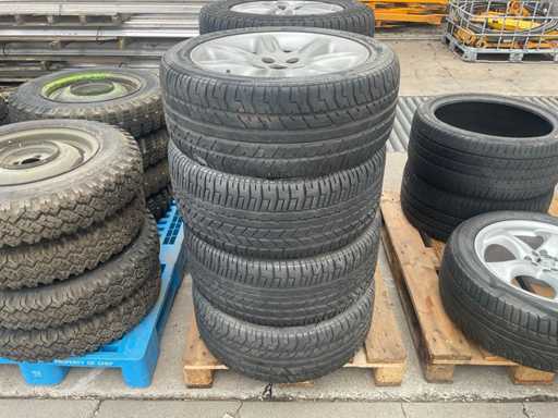 Firelli Autoreifen mit Felge 245/45 ZR18 (4x)