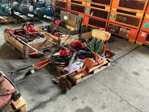 Bundel tuinonderhoudsmachines