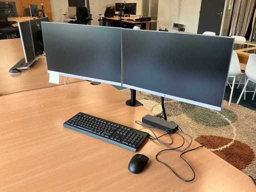 HP - HSA-B005DS - Docking station with screens