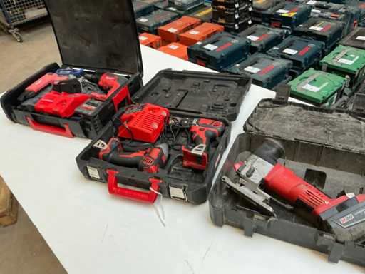 Milwaukee Batteriewerkzeug (4x)