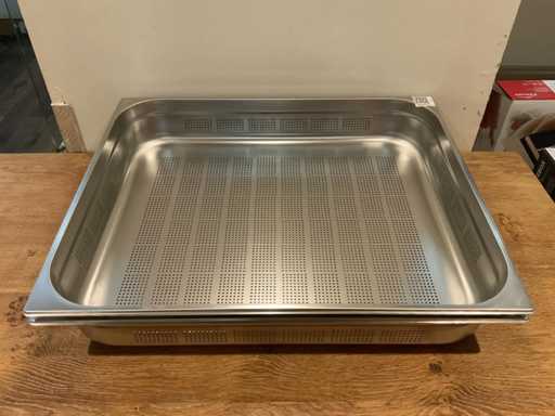 Ozti - GN 2/1-100 - Taca perforowana gastronomiczna (2x)