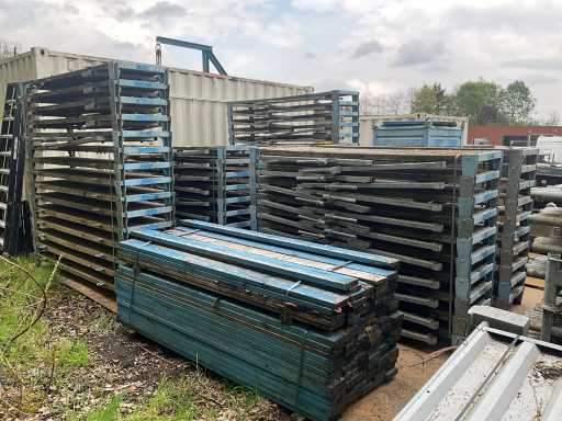 Hollow wall scaffolding (100x)