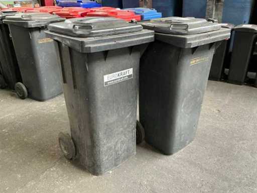 1999 SCHAFFER i EUROKRAFT Wheelie Bin Container Container (5x)